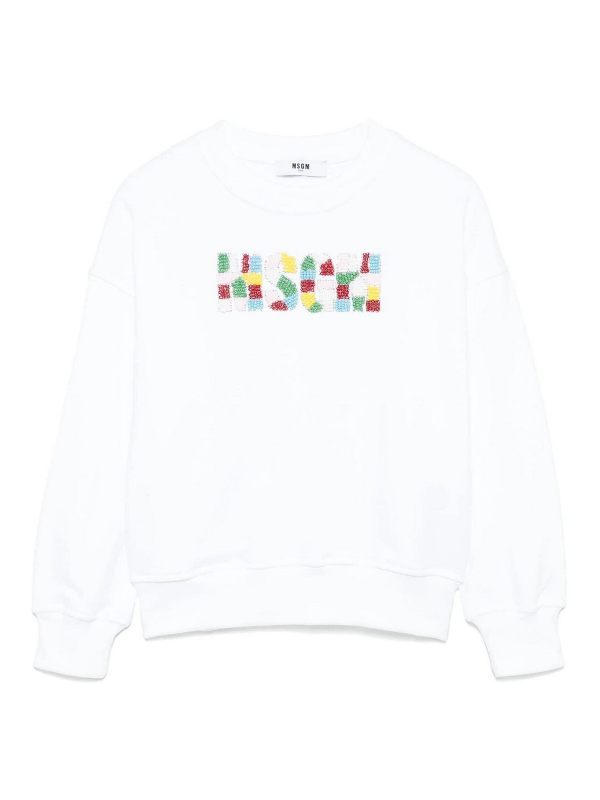 M. S.G. M. Sweat-Shirts - Blanc