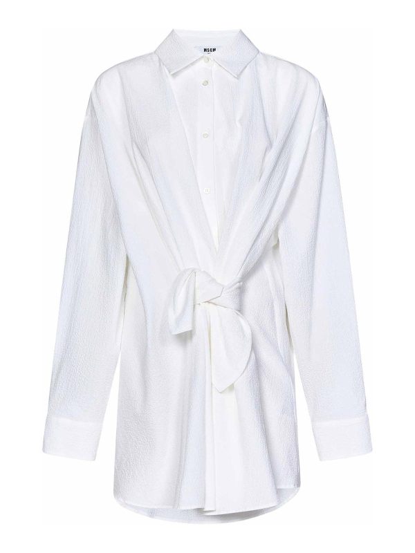 M. S.G. M. Robe Courte - Blanc