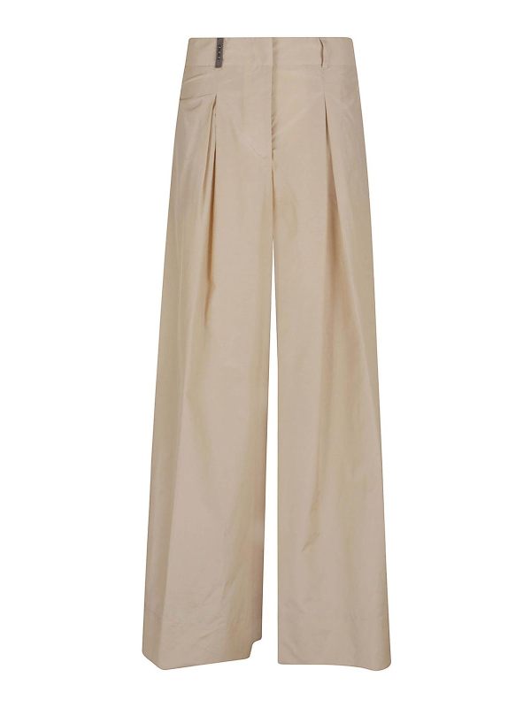Peserico Pantalons Décontractés - Beige