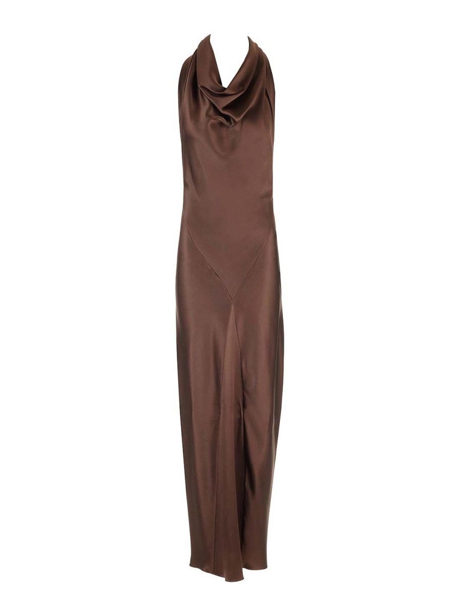 Loewe Maxi Robe - Marron