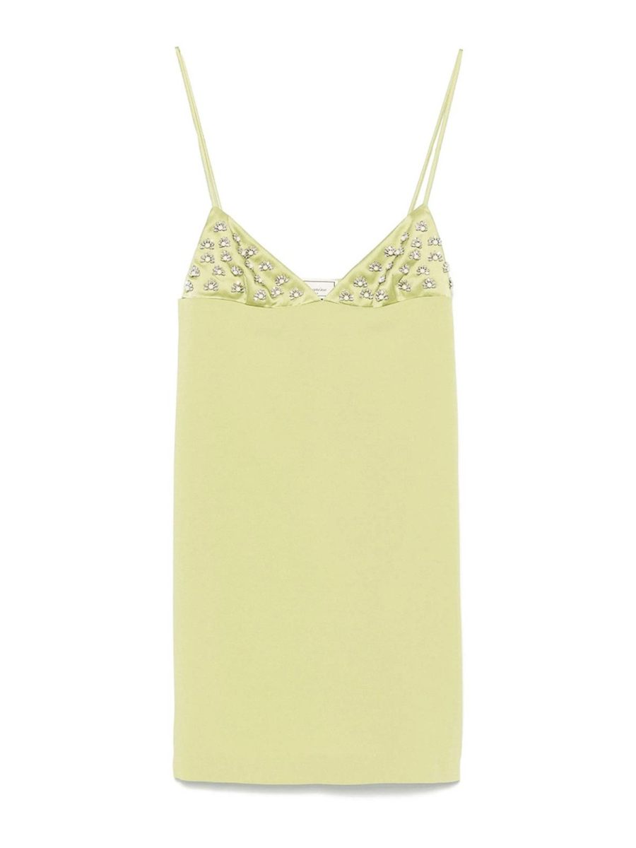 Blumarine Robe Au Genou - Vert