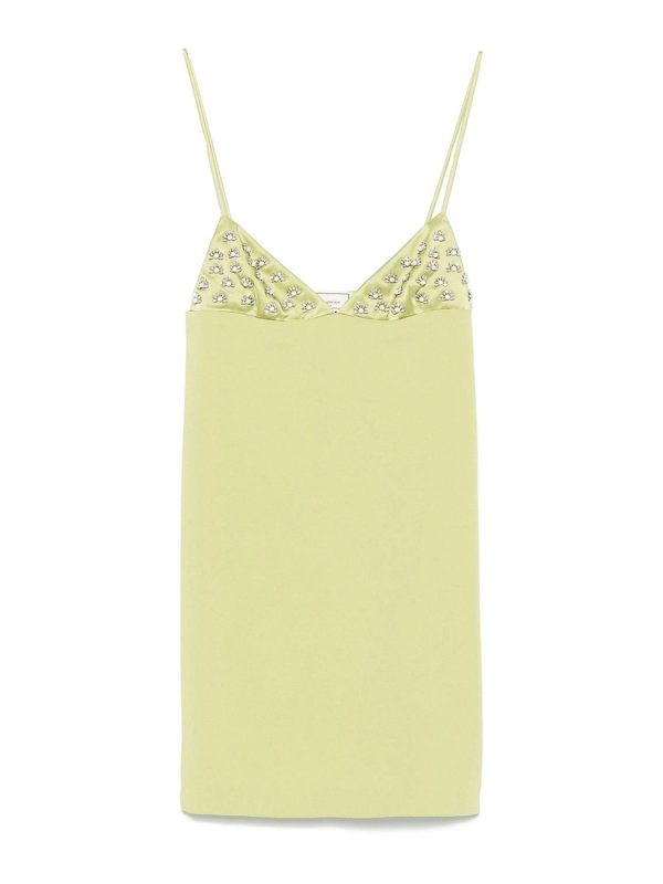 Blumarine Robe Au Genou - Vert