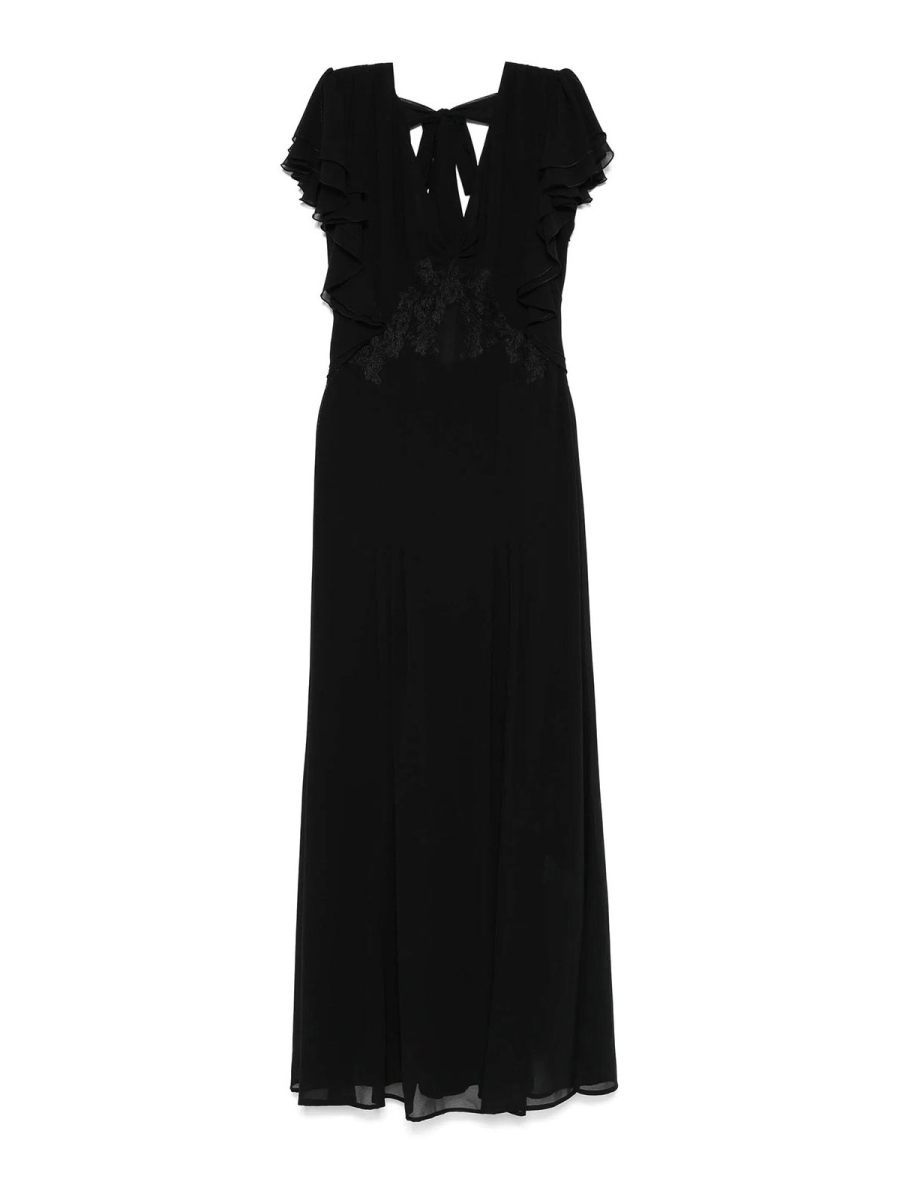 Ermanno Firenze Robe Au Genou - Noir