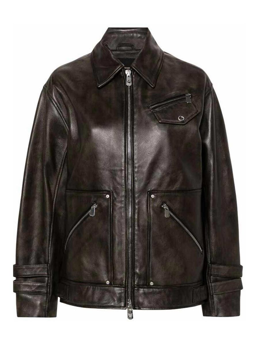 Pinko Veste Casual - Marron
