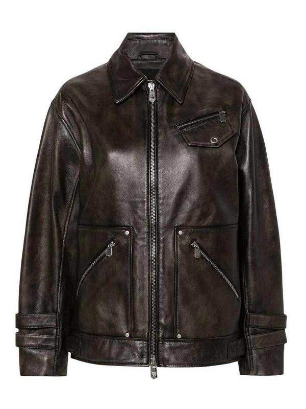 Pinko Veste Casual - Marron