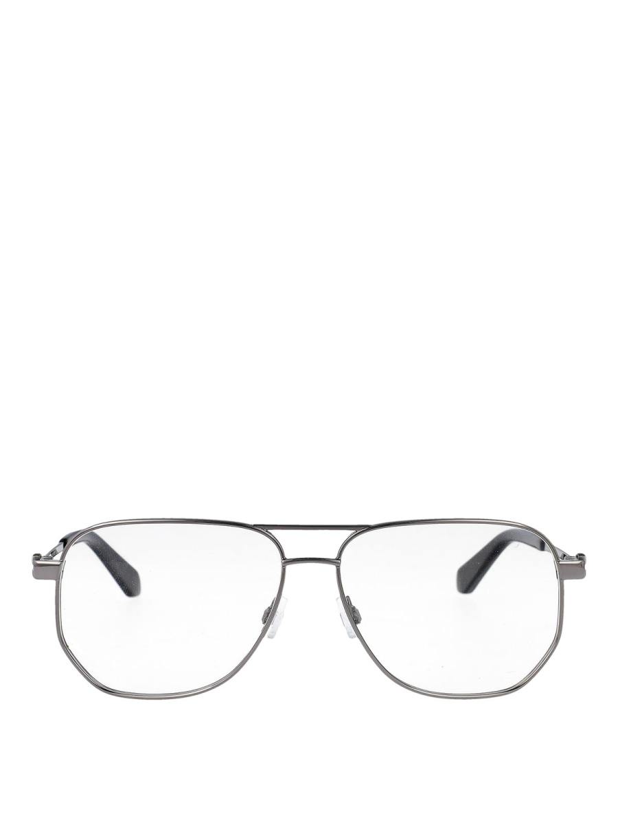 Off-White Lunettes De Soleil - Argent