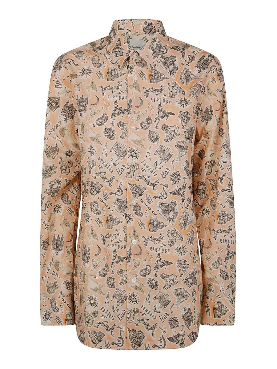 Ps by Paul Smith Chemise - Rouge