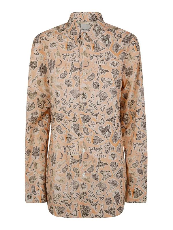 Ps by Paul Smith Chemise - Rouge