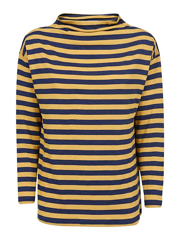 Shirt C-Zero Pull Col Rond - Jaune