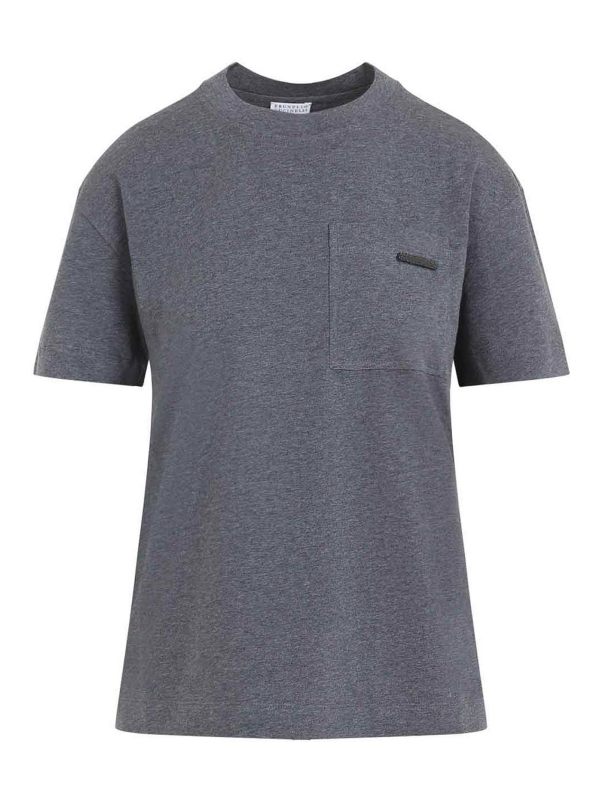 Brunello Cucinelli T-Shirt - Gris