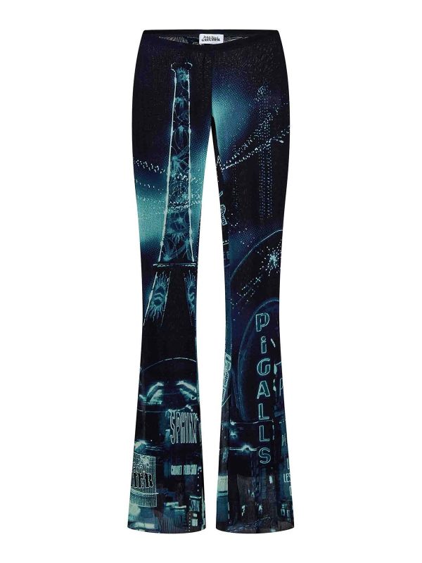 Jean Paul Gaultier Pantalons Décontractés - Bleu
