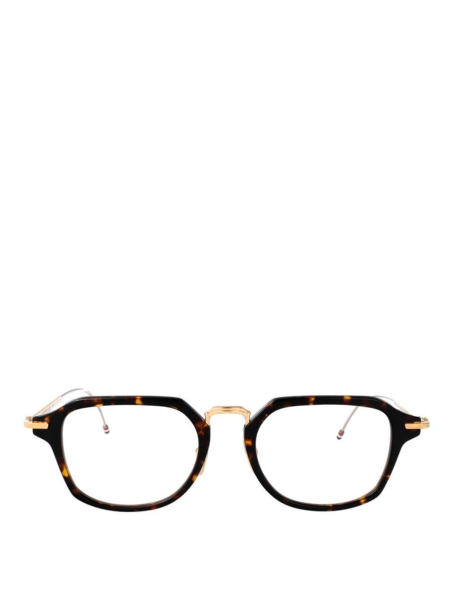 Thom Browne Lunettes De Soleil - Marron