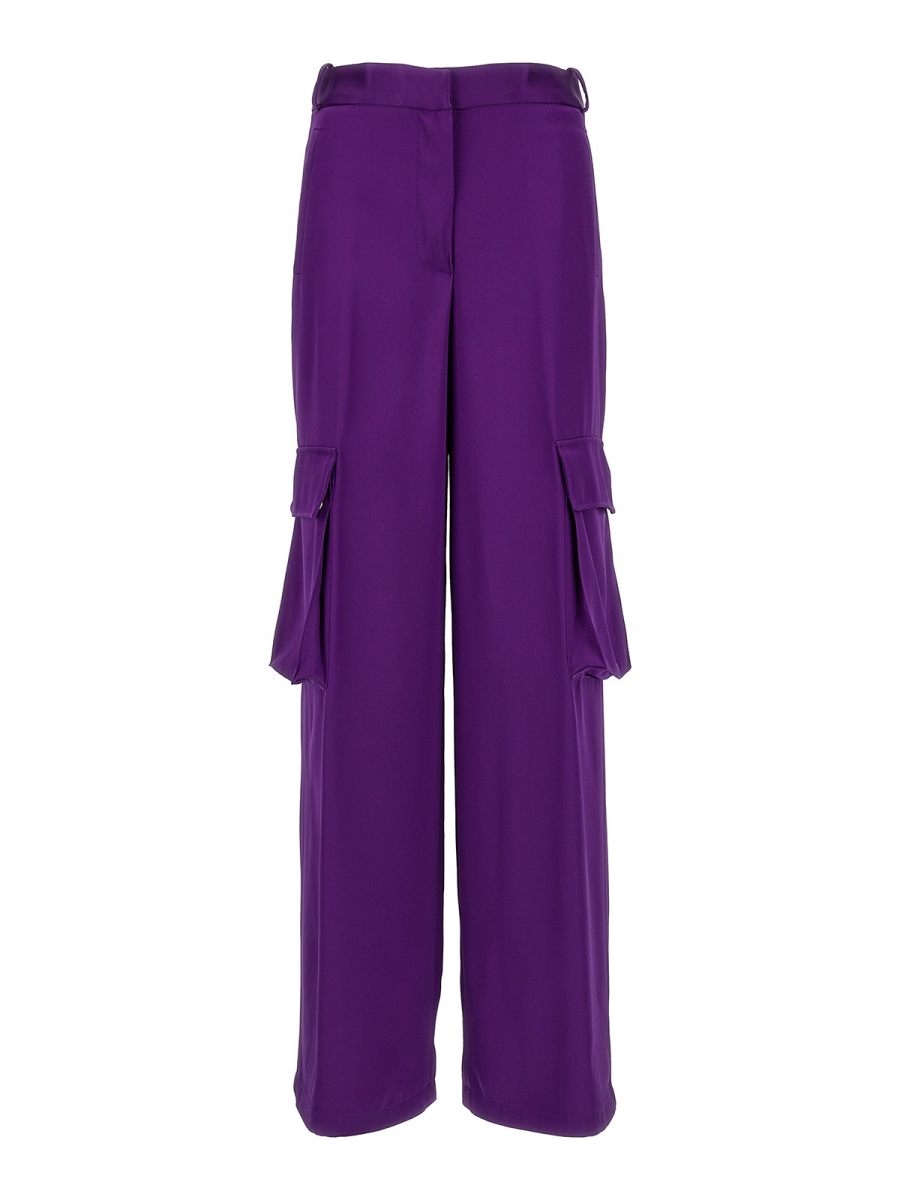 Versace Pantalons Décontractés - Violet