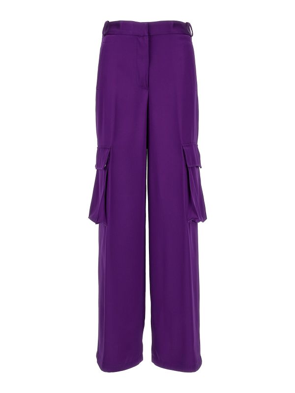 Versace Pantalons Décontractés - Violet