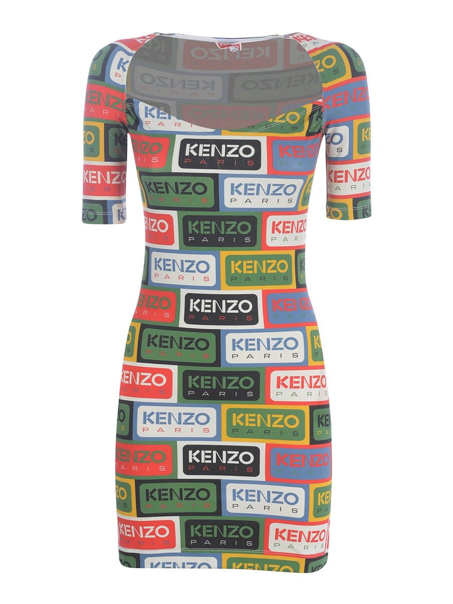 Kenzo Robe Courte en jersey