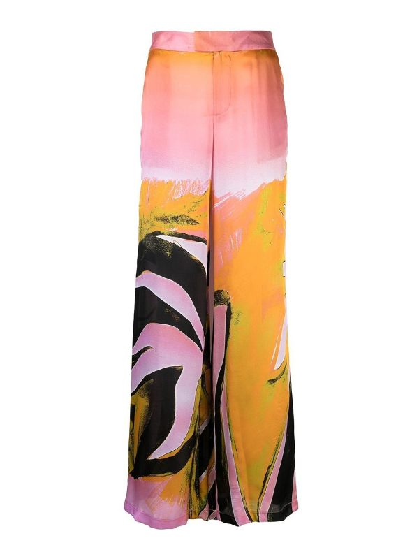 Louisa Ballou Pantalons Décontractés - Rose