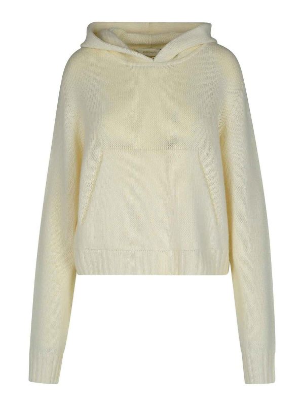 Palm Angels Pull Col Rond - Crème