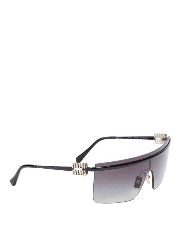 Miu Miu Lunettes De Soleil - Noir