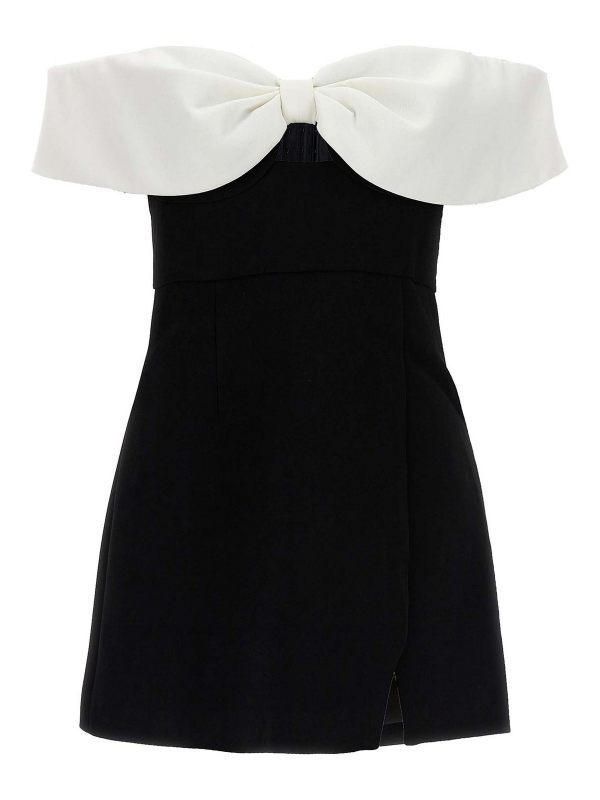 Self Portrait Robe Courte - Blanc