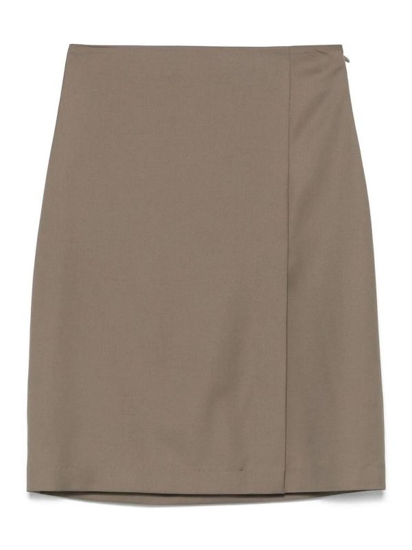 Loulou Studio Jupe Midi - Vert