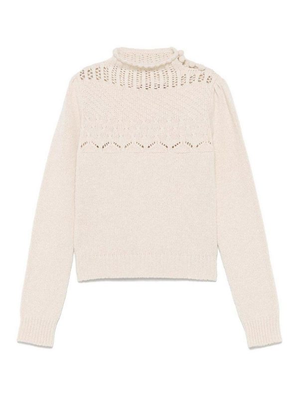 Valentino Pull Col Rond - Violet