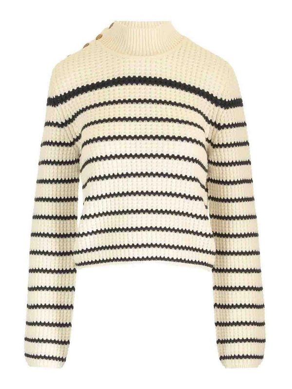 Forte Forte Pull Col Rond - Blanc