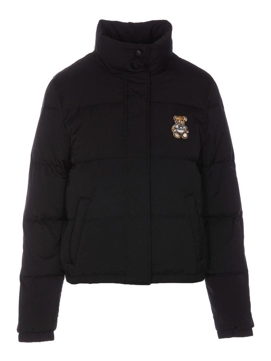 Moschino Blouson Rembourré - Noir