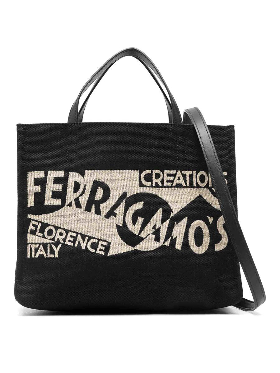 Salvatore Ferragamo Sac Bandoulière - Noir