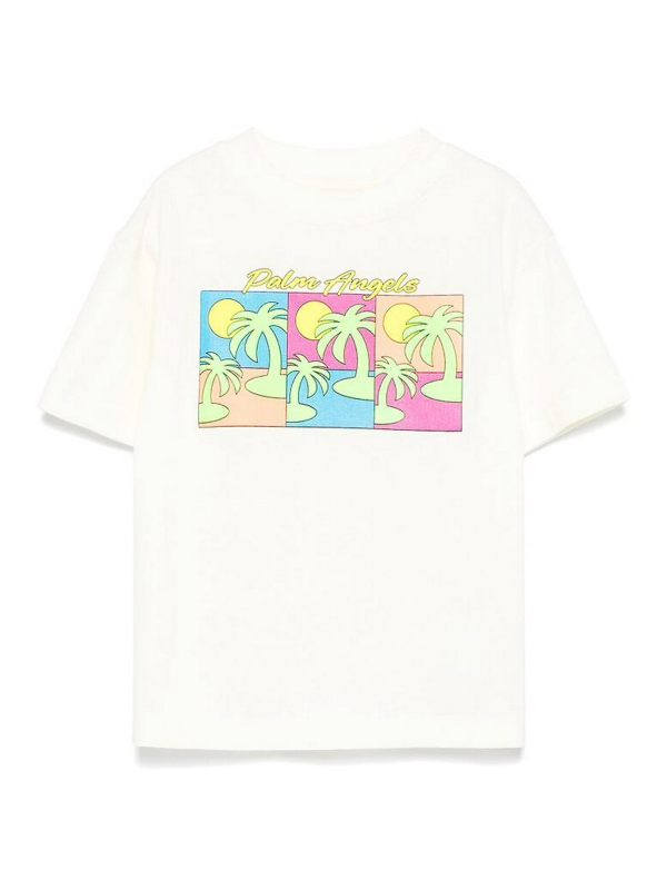 Palm Angels T-Shirt - Blanc