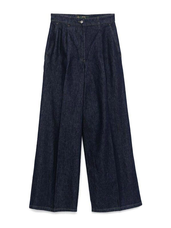 A. P.C. Pantalons Décontractés - Bleu