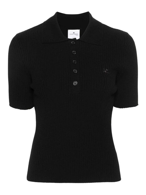 Courreges Polo - Noir