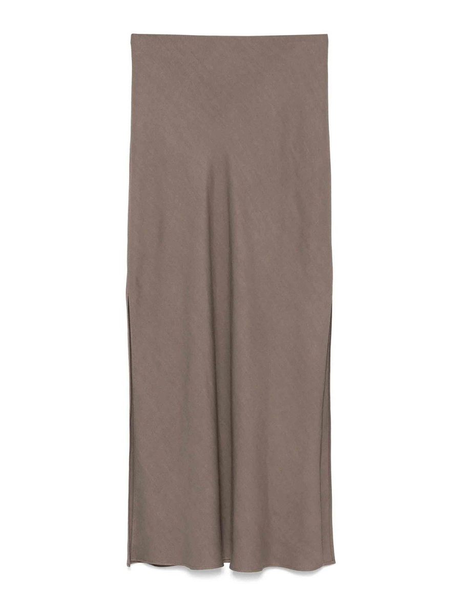 Brunello Cucinelli Jupe Midi - Taupe