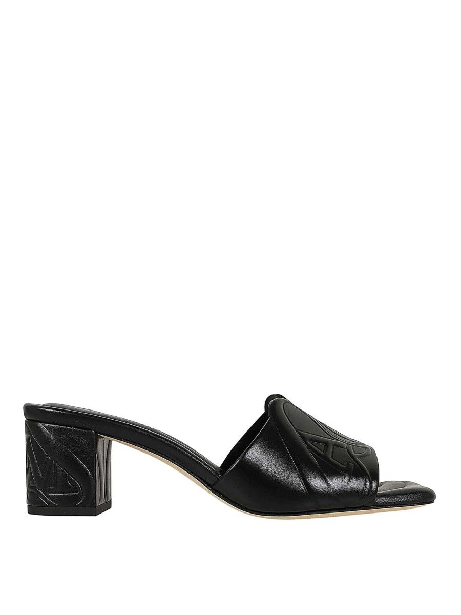 Alexander Mcqueen Sandales - Noir