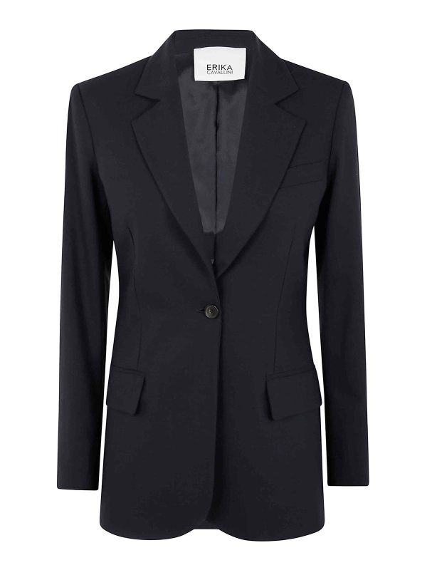 Erika Cavallini Veste Casual - Bleu