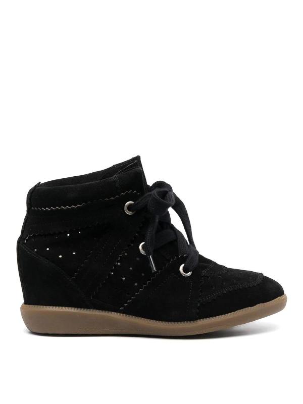 Isabel Marant Chaussures À Lacets - Noir
