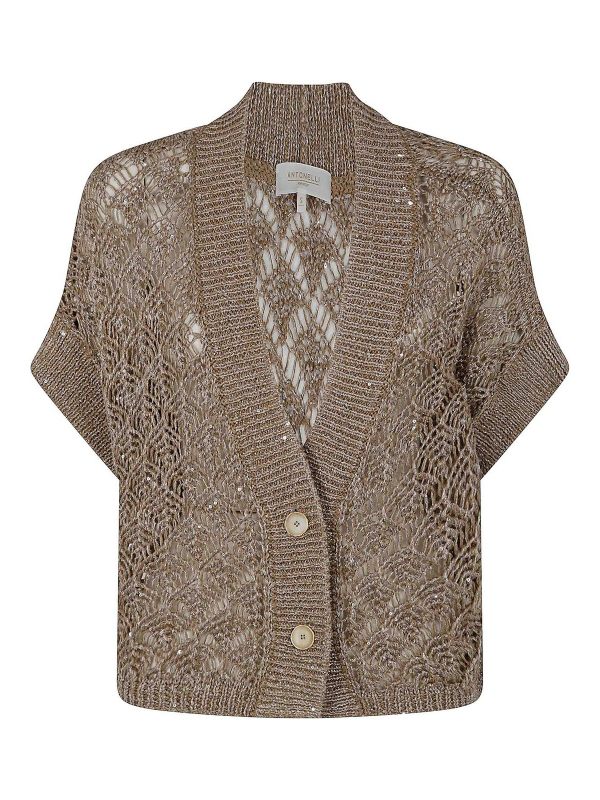 Antonelli Firenze Cardigan - Argent