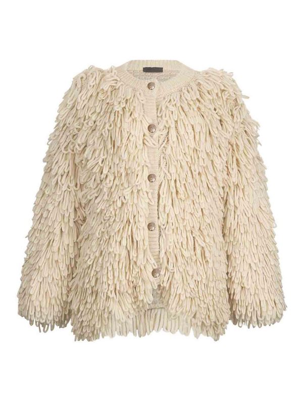 Liu Jo Manteau Au Genou - Beige