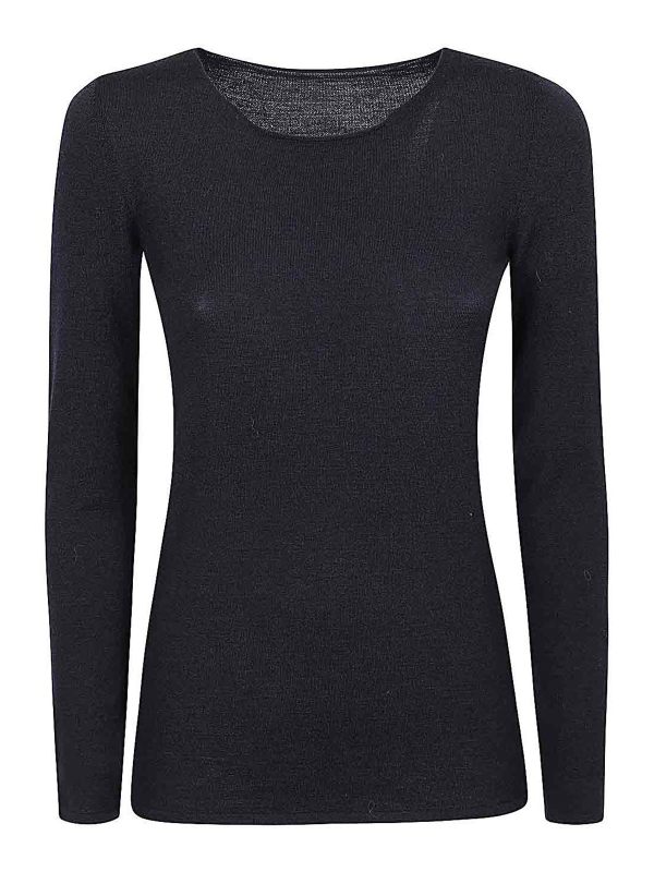 Base Pull Col Rond - Bleu