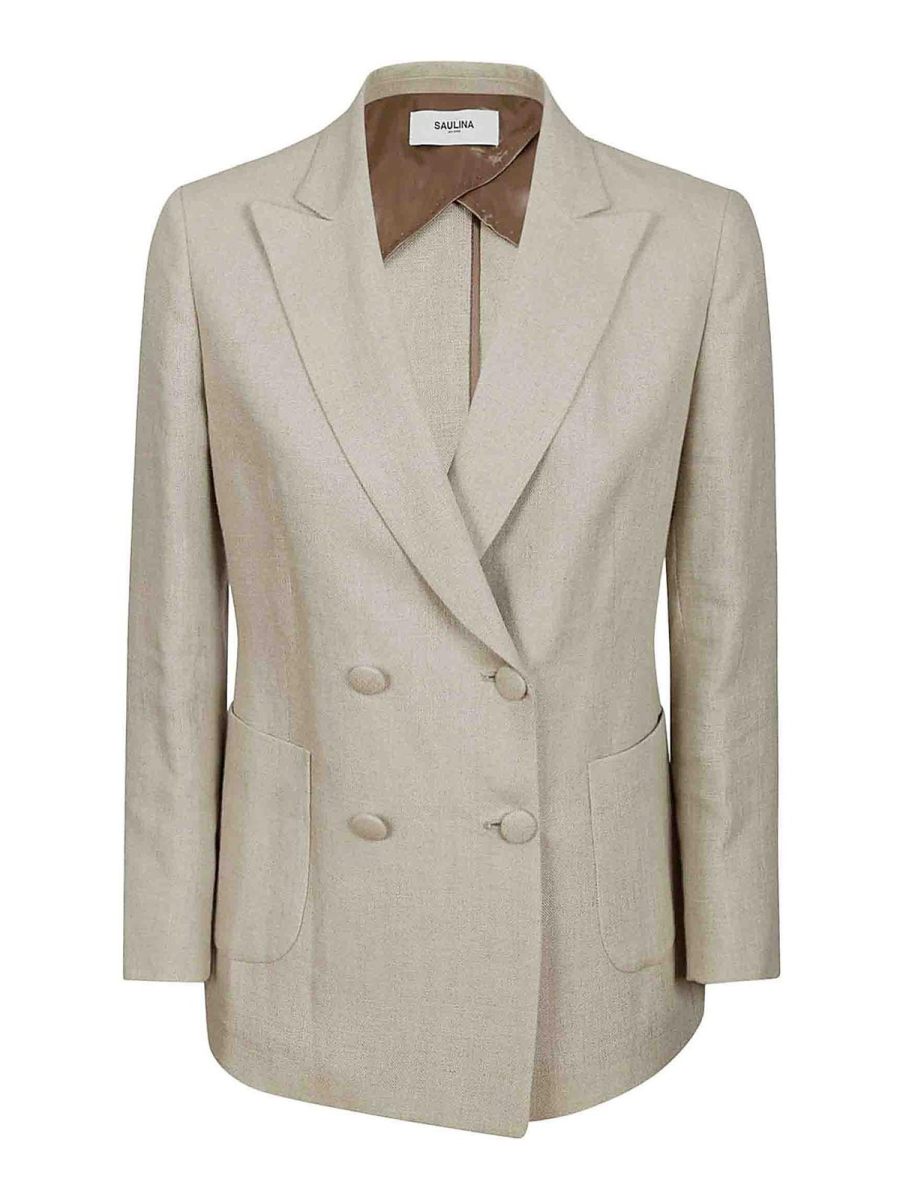 Saulina Veste Casual - Marron
