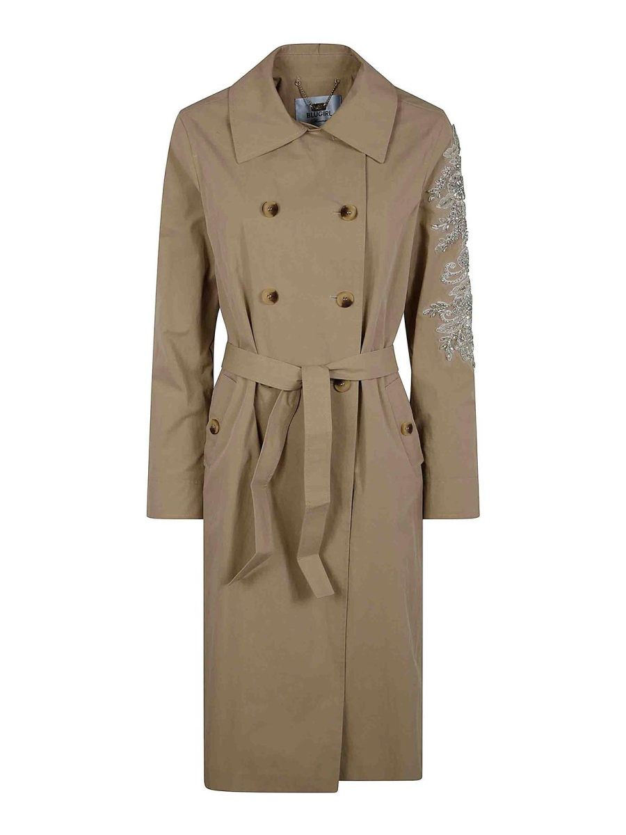 Blugirl Trench-Coat - Marron