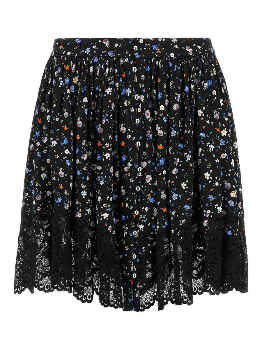 Rabanne Jupe Midi - Noir