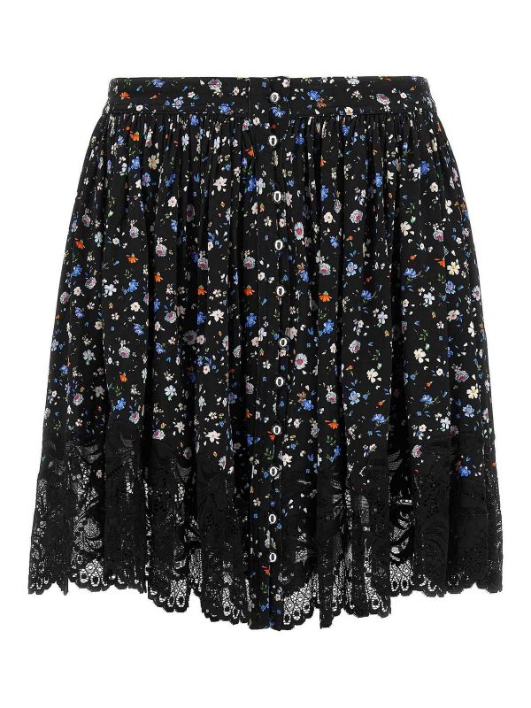 Rabanne Jupe Midi - Noir