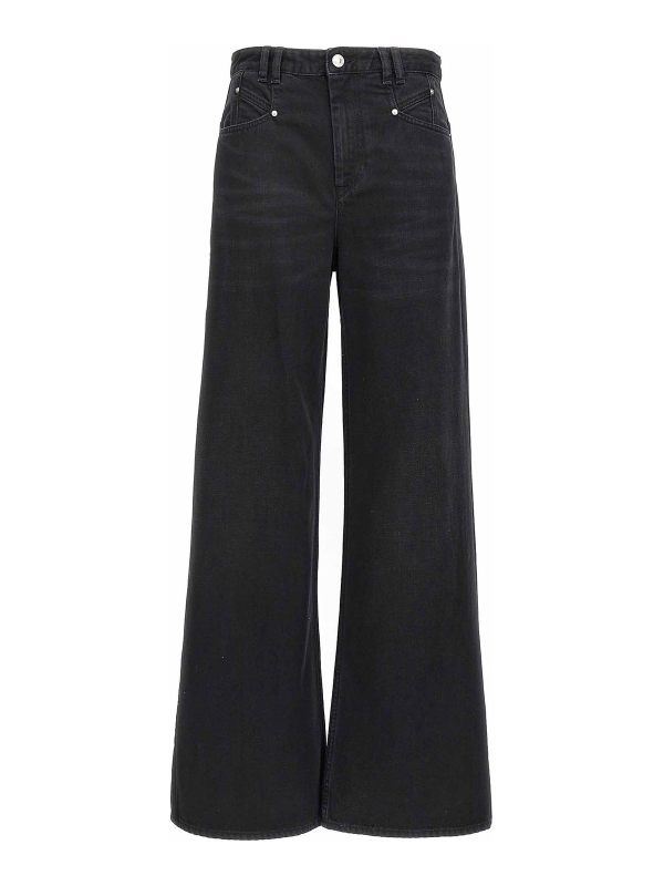 Isabel Marant Jean Bootcut - Noir