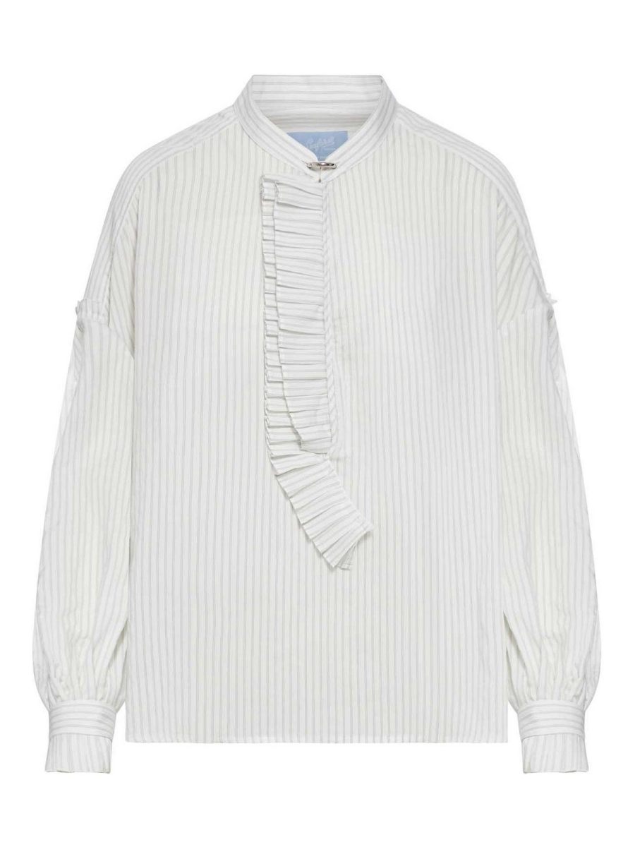 Seafarer Blouse - Blanc