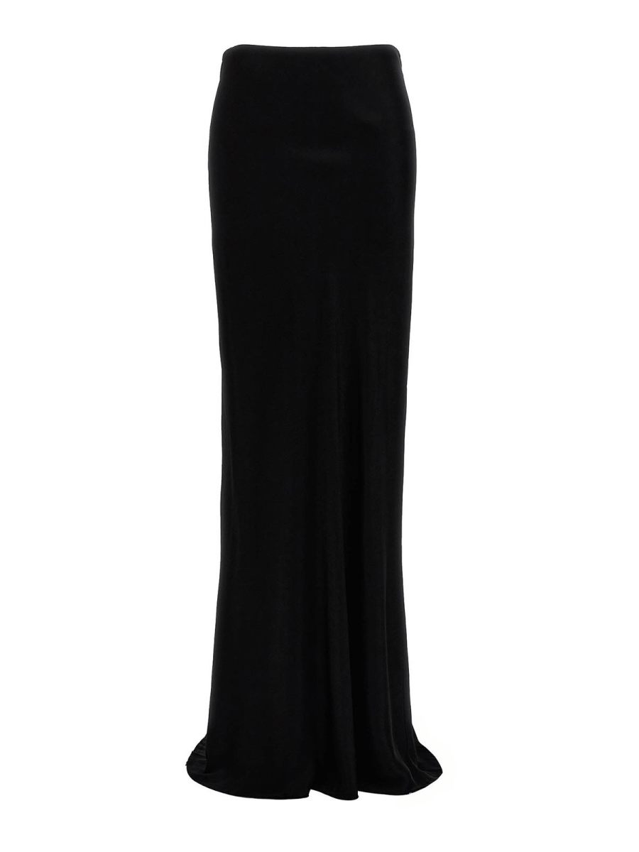 Ann Demeulemeester Jupe Midi - Noir