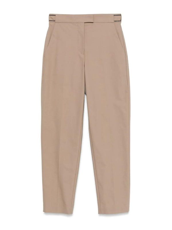 Brunello Cucinelli Pantalons Décontractés - Beige