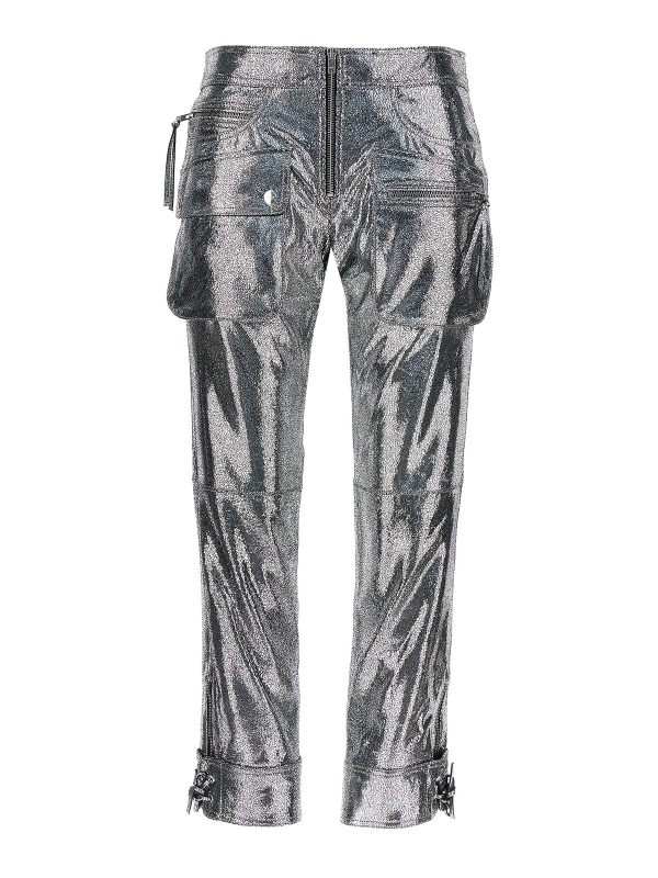 Isabel Marant Pantalons Décontractés - Argent