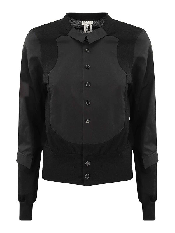 Comme Des Garcons Blouse - Noir