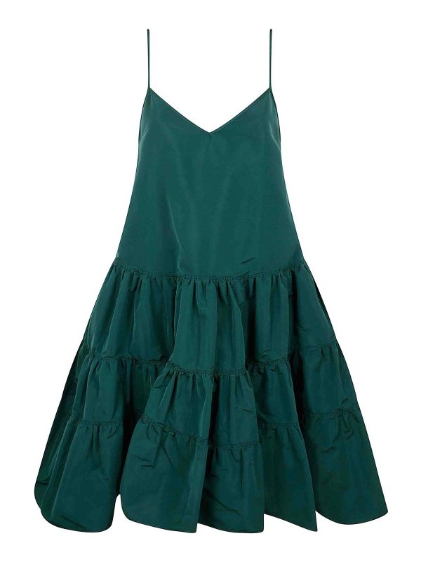 N°21 Robe Au Genou - Vert