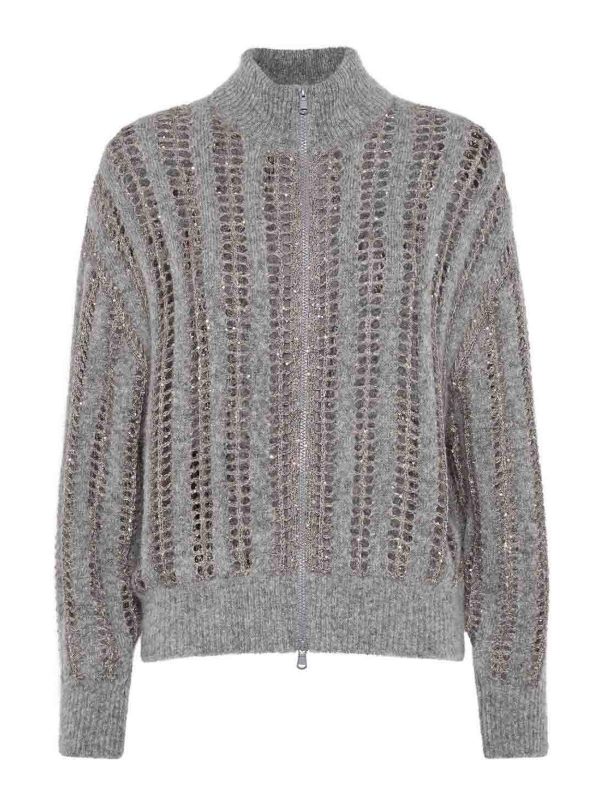 Brunello Cucinelli Cardigan - Gris